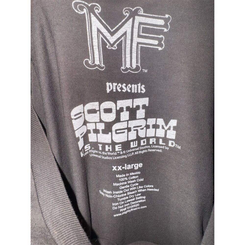 Scott Pilgrim Slayer 1 Vintage Graphic T-Shirt Gray Unisex 2XL - Picture 4 of 4